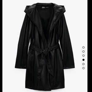 NWT!! Zara faux leather jacket